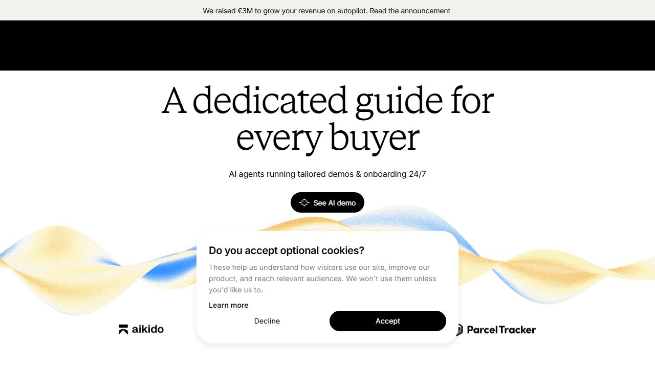 Handhold website screenshot